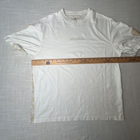 AIR‎ JORDAN PARIS SAINT-GERMAIN WM HERITAGE 85 SS CREW T-SHIRT Sz L - FLAW - Picture 5 of 16